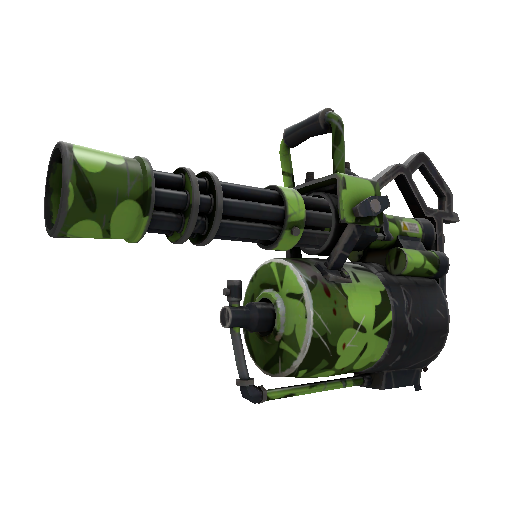 Clover Camo'd Minigun (Field-Tested)